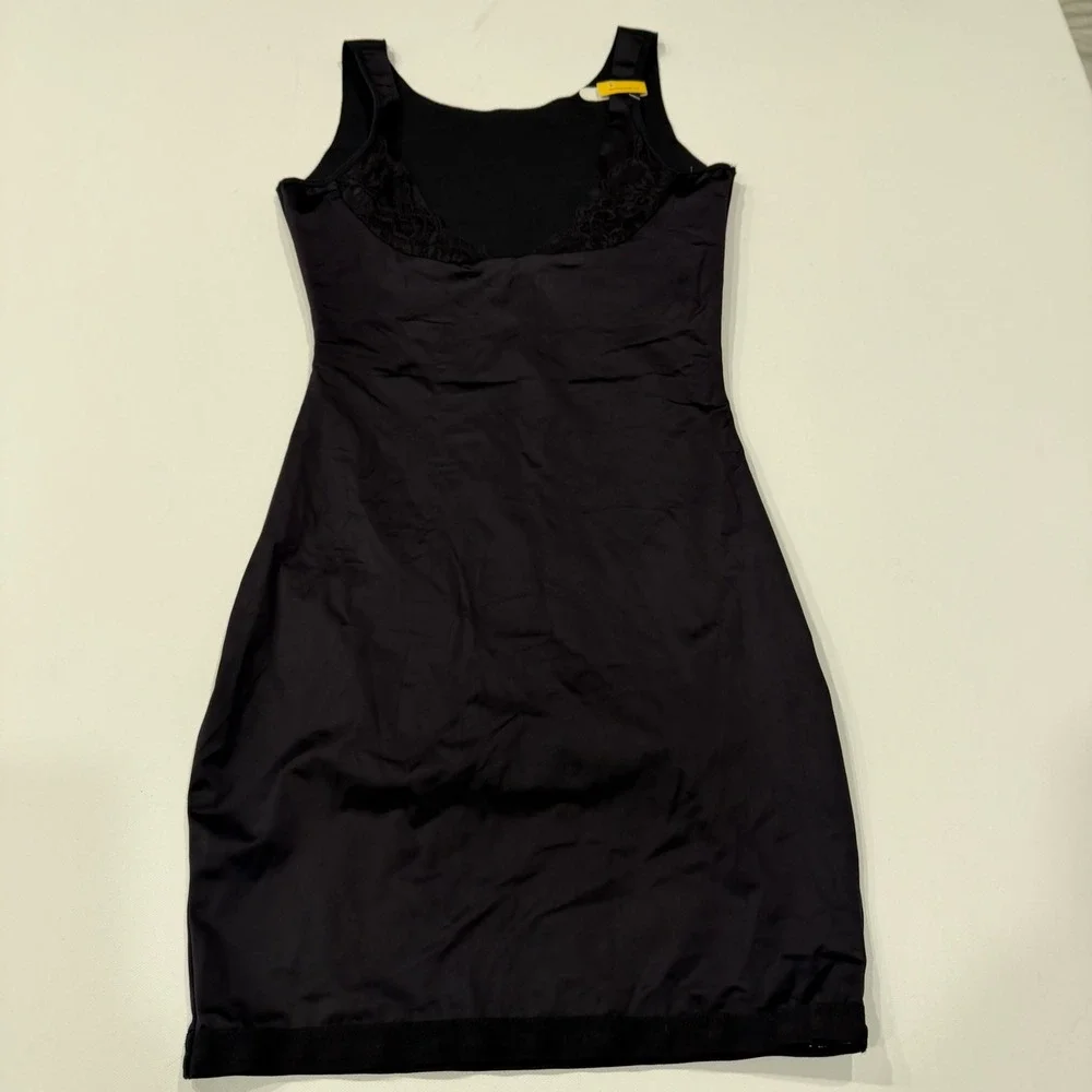 Maidenform Black Firm Control Shapewear Slip Bodycon Little Black Dress